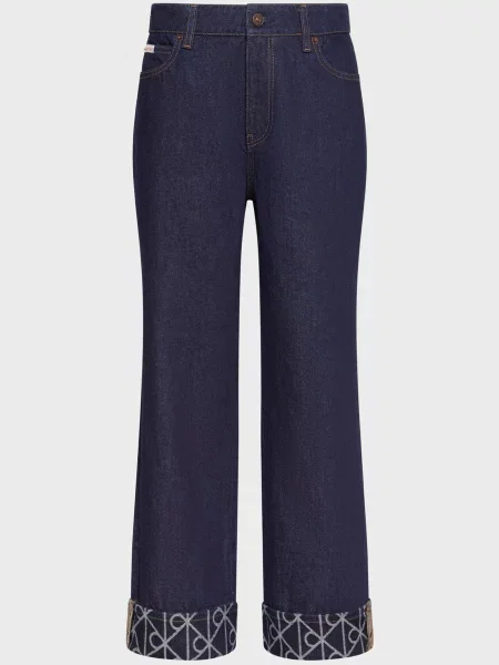 Укороченные джинсы Calvin Klein Jeans синие