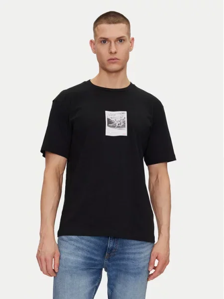 HUGO T-shirt Darthy crna