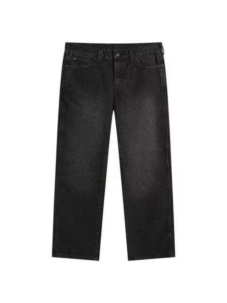 Proste jeansy Dickies biznesowe czarne