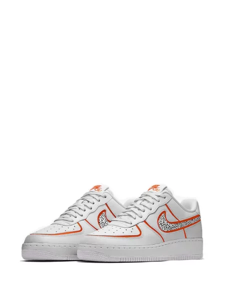 Sneakers Nike Air Force 1 κλασικό υφαίνω διαγωνίως μπλε