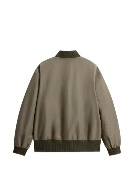 Kurtka bomber dziecięcy Woolrich zielony