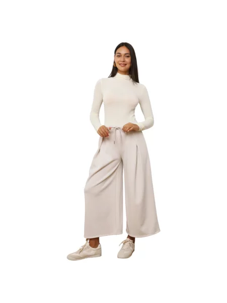 Pantaloni La Modeuse bej