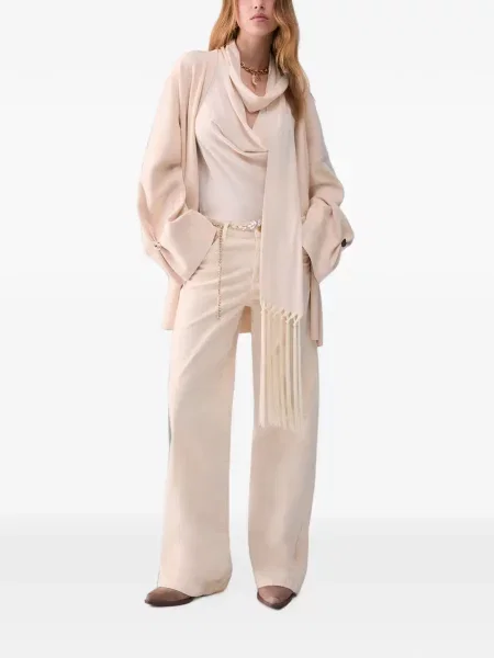 Pantaloni Liu Jo de catifea