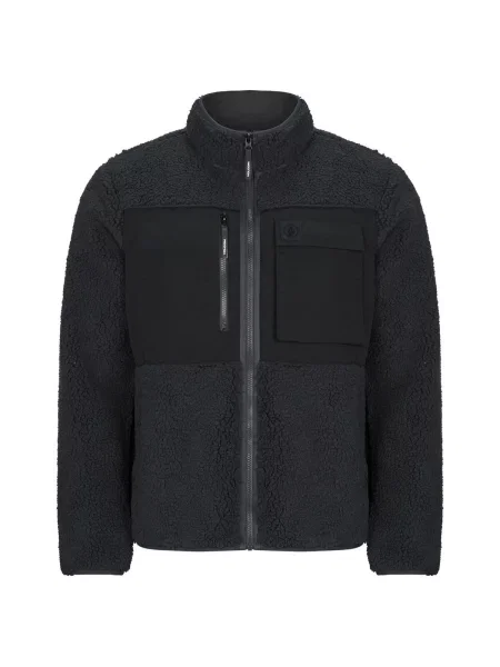Geacă Volcom din fleece cu strasuri negru