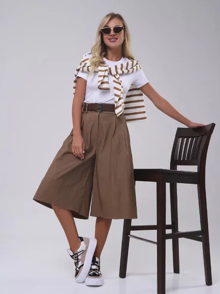 ISSA Plus Кюлоти коричневий