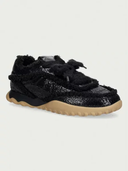 Pinko Gea 02 sneakers pentru femei din piele negru