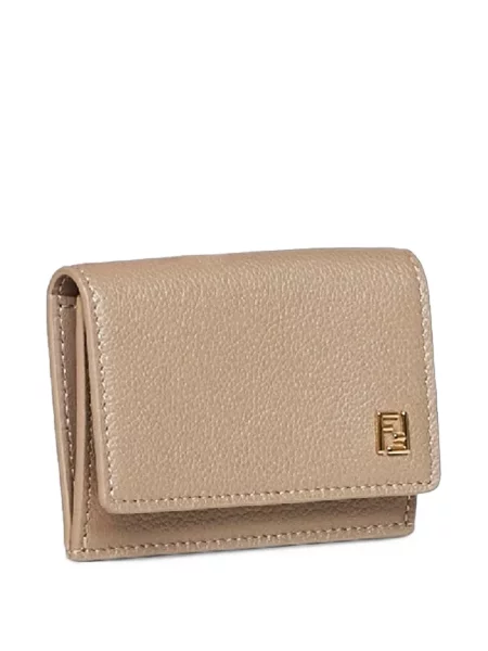 Portofel Fendi din piele gri