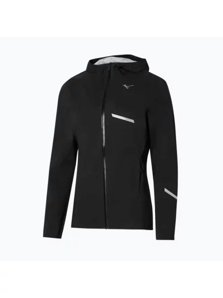 Geacă de alergare pentru femei Mizuno Waterproof ER black negru