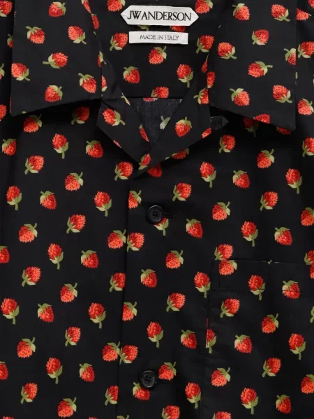 Scurt cămașă Jw Anderson cu imagine negru
