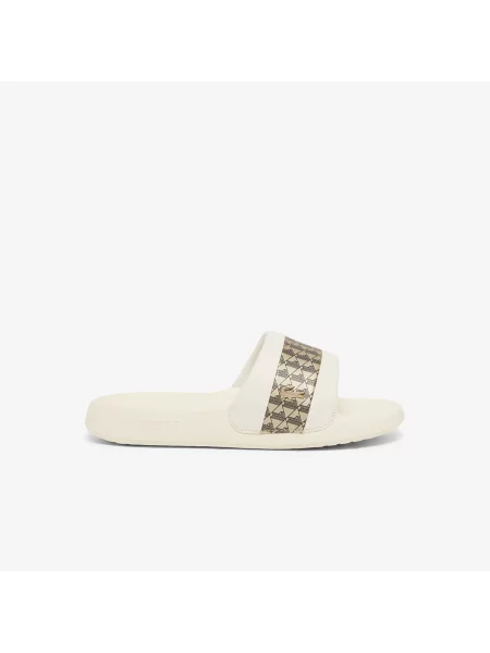 Lacoste шльопанці Serve Slides Hybrid білі