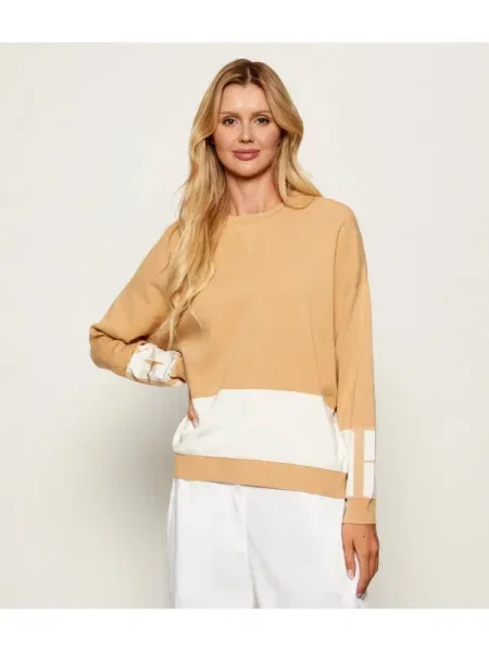 Elisabetta Franchi Pulover bej