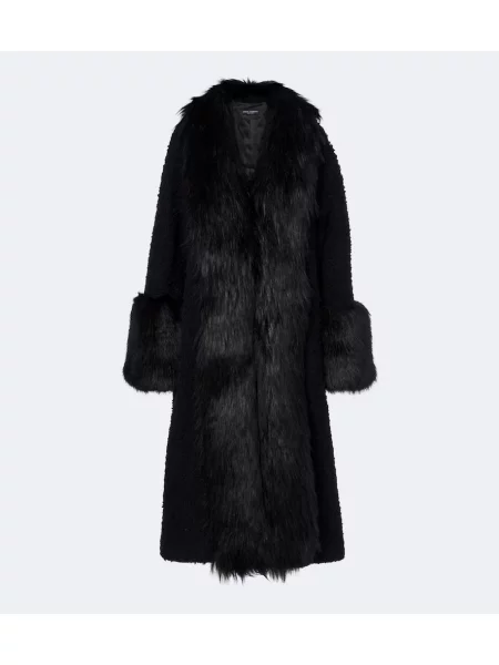 Palton Dolce&gabbana de lână negru