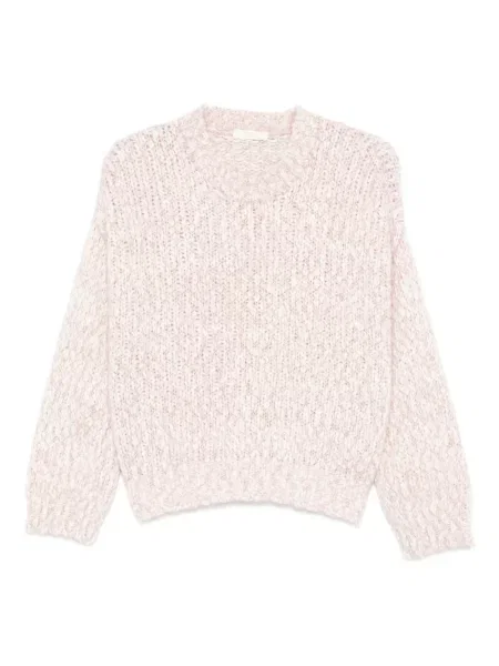 Pulover Fedeli cu decolteu în V roz