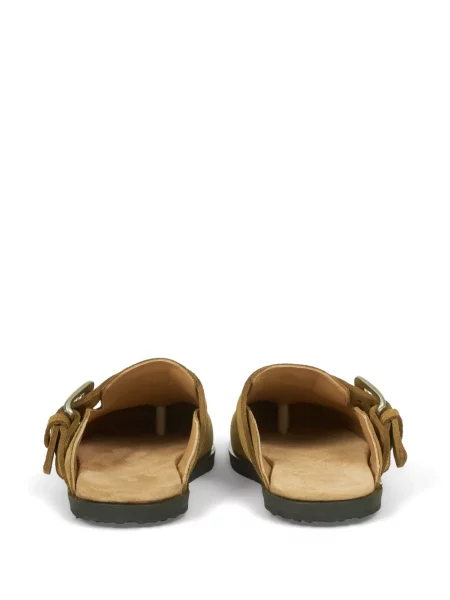 Papuci tip mules Maison Margiela cu cataramă maro