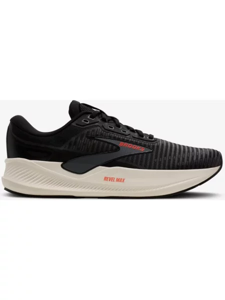 Buty do biegania Brooks Revel Max Medium czarny szary kremowy biały