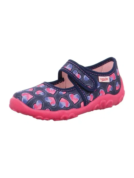 SUPERFIT Papuci de casă Bonny / bleumarin / fucsia albastru