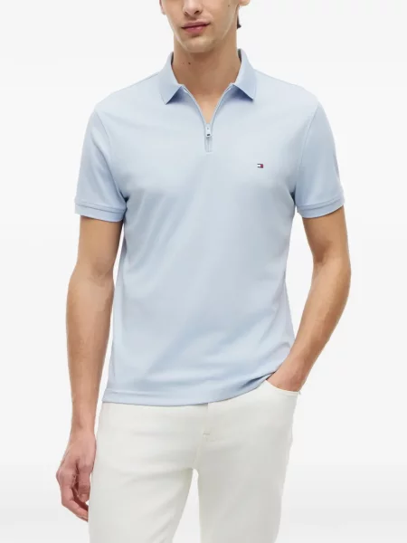 Pólóing Tommy Hilfiger autogrammal kék