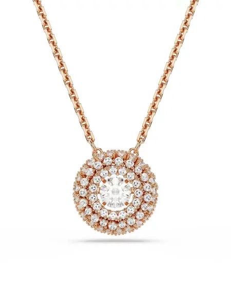 Swarovski lănțișor pentru femei placat cu aur zirconiu cubic SUBLIMA