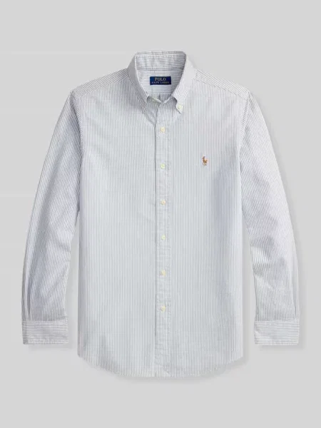 Koszula casualowa z czystej bawełny o kroju regular fit Polo Ralph Lauren granatowa