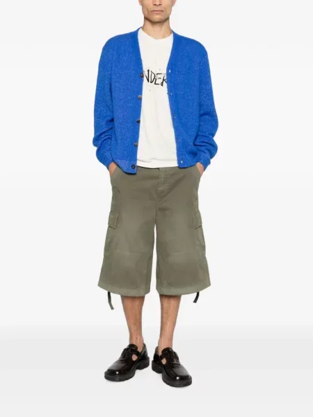 Kardigan Jw Anderson s výstřihem do v modrý