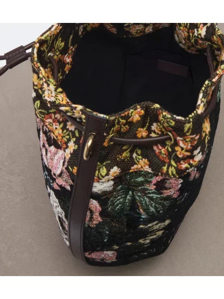 Geantă Dries Van Noten cu model floral