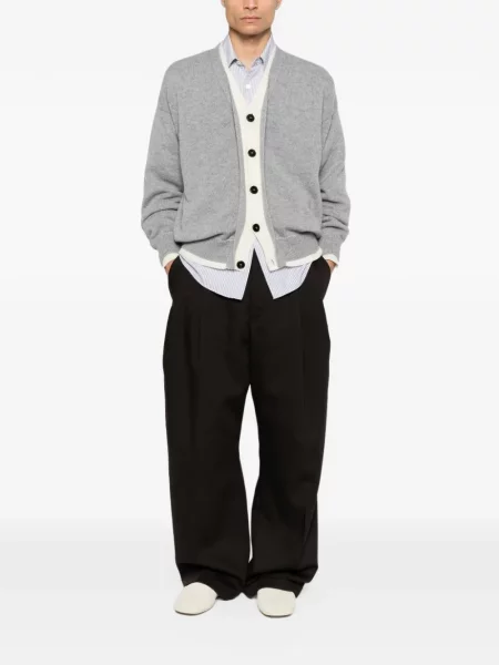 Cardigan Amaranto tricotate gri
