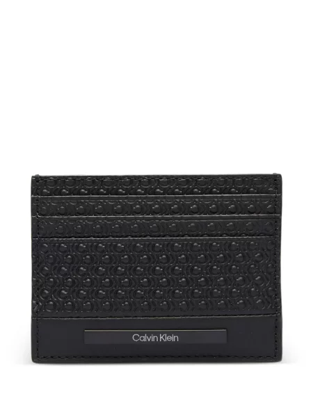 Portofel Calvin Klein cu autograf negru