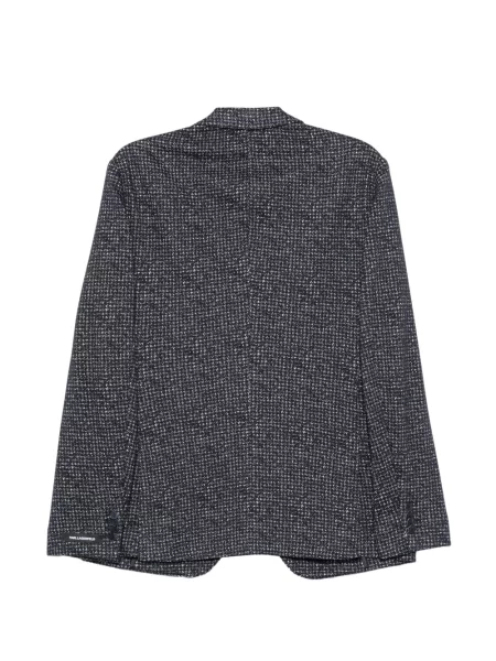 Sacou Karl Lagerfeld din tweed albastru