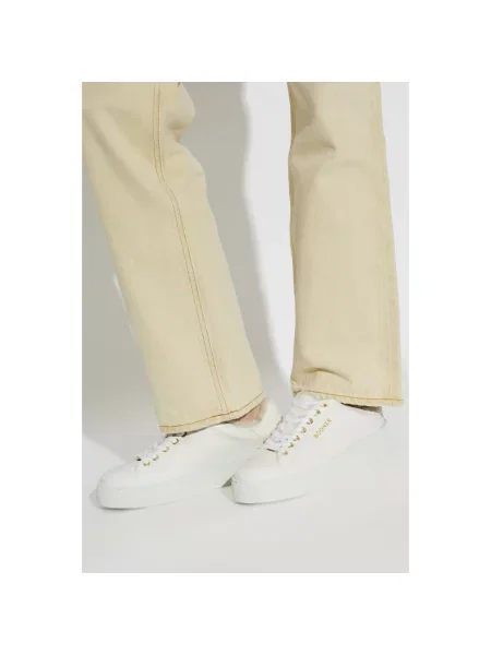 Sneakersy Bogner skórzane białe