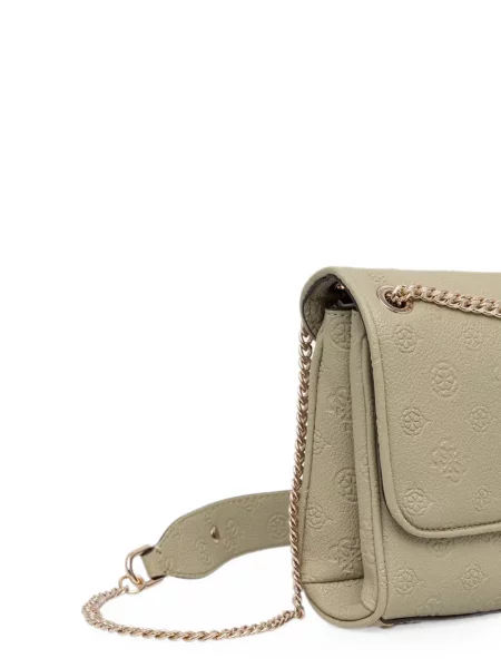Colier Guess cu bretele cu autograf verde