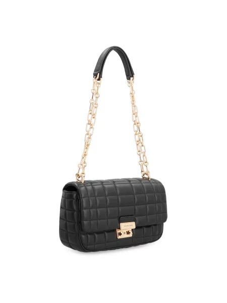 MICHAEL Michael Kors torebka skórzana TRIBECA czarny