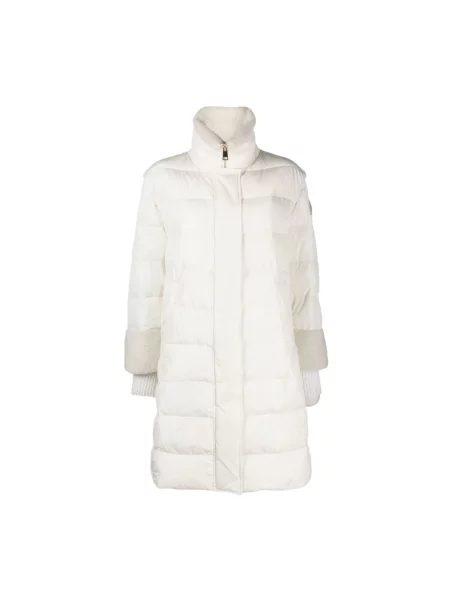 Długa kurtka puchowa Lorena Antoniazzi casual biała