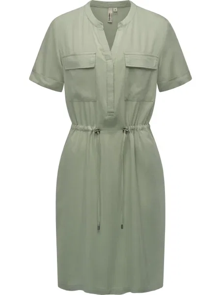 Ragwear Košulja haljina Roisana melange zelena