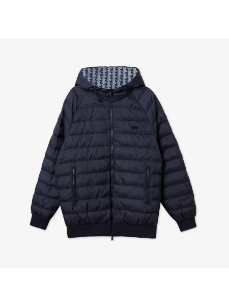 Куртка Lacoste двусторонняя синяя