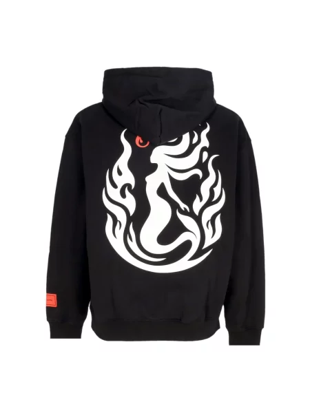 Bluza z kapturem Vision Of Super z kapturem z nadrukiem czarna