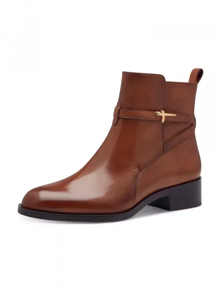 Botine Tamaris maro