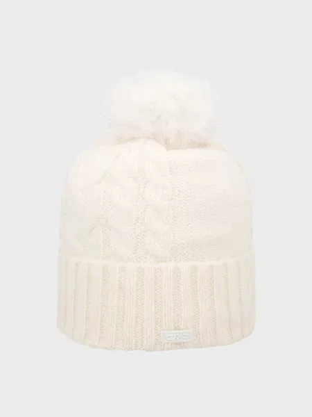 Флісова шапка Cmp біла