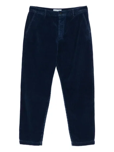 Manšestrové kalhoty Universal Works modré