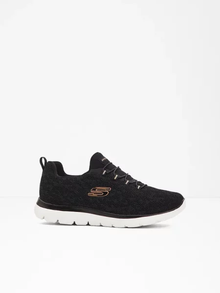 Sneakersy marki Skechers z pianką memory czarne