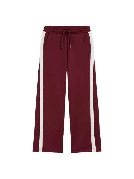 WE Fashion Pantaloni roșu vin alb