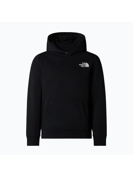Bluză pentru copii The North Face Teen Redbox Regular P/O black negru