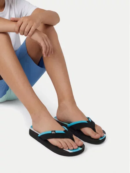 Papuci copii Quiksilver negru