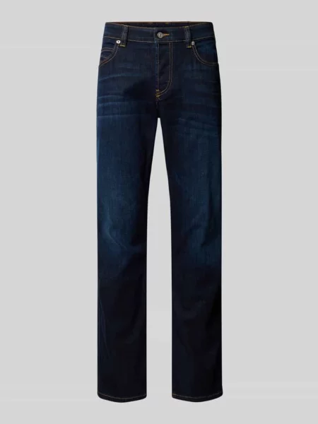 Jeans o prostym kroju z mieszanki Diesel niebieskie