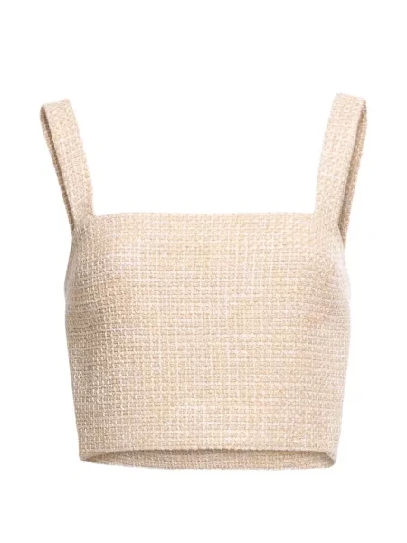 Decupat top Elie Saab din tweed