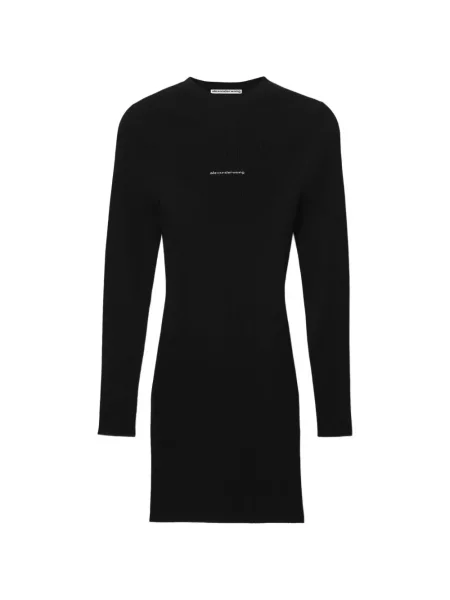 Lung rochie Alexander Wang cu autograf negru