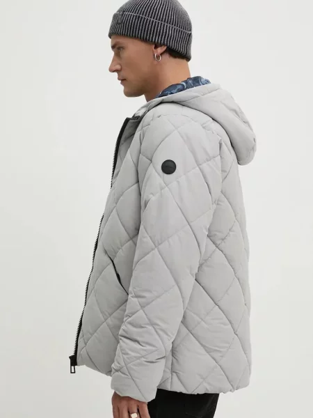 Яке Desigual HUGE зимен модел сиво
