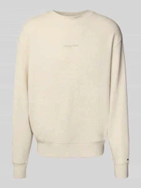 Dzianinowa bluza Tommy Jeans z długim rękawem