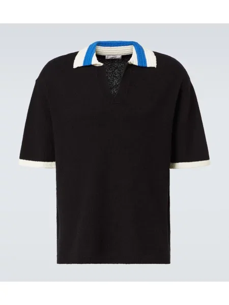 Polo majica Commas črna