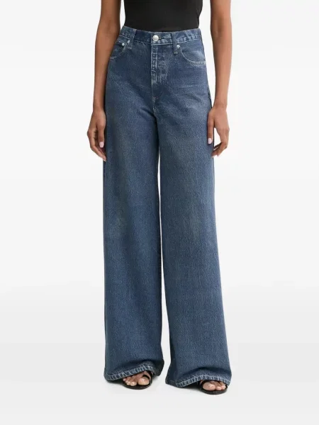 Blugi cu picior larg Rag & Bone albastru