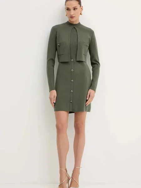 Сукня Morgan mini облягаюча RMCASSY зелений